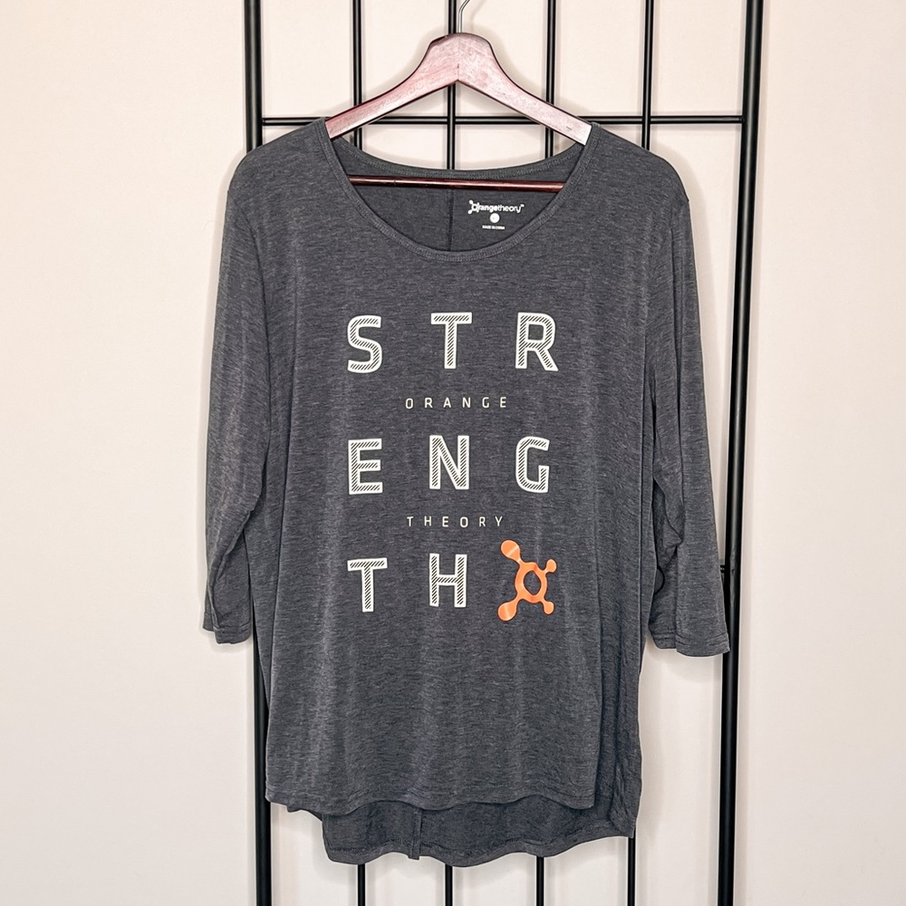 Orangetherory Strength Super Soft Flowy Top Sz XL